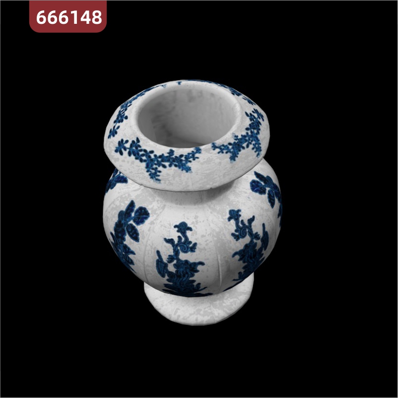 定制瓷器花瓶3D建模效果圖VR全景視頻設計產(chǎn)品720度360度旋轉(zhuǎn)任意縮放展示視頻