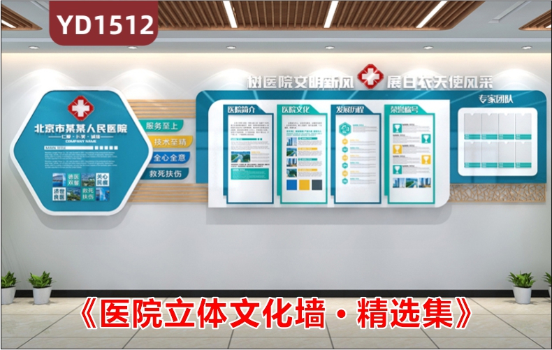 《醫(yī)院立體文化墻-精選集》